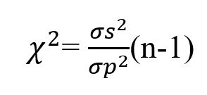 Chi-square test formula