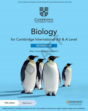 Cambridge International AS & A Level Biology- Workbook