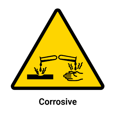Corrosive Material Hazard