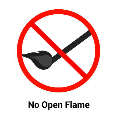 No Open Flame